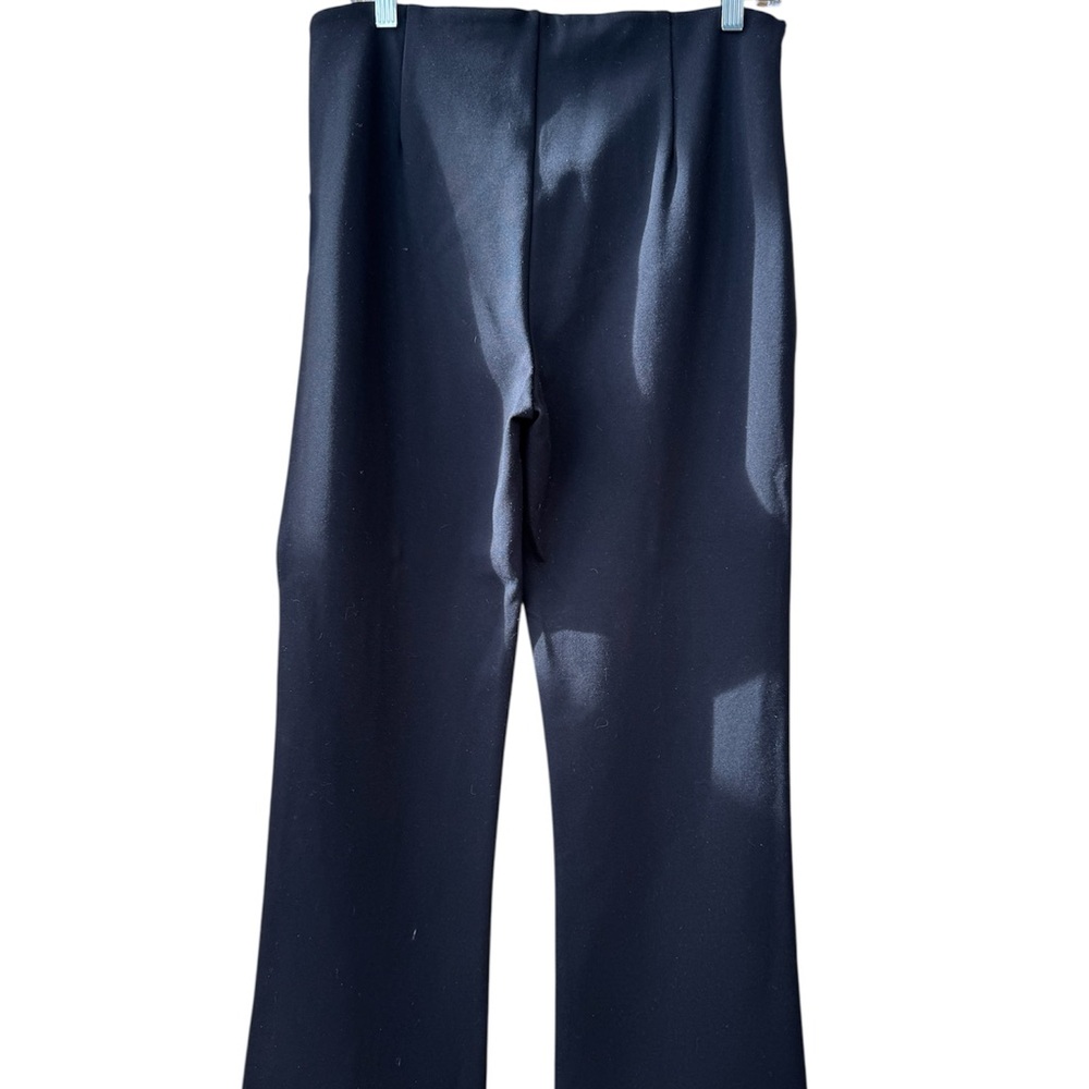 Lysse Black Flare Ponte Women's Pants - Picture 2 of 5
